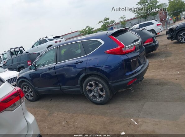 7FARW2H59KE007880 2019 HONDA CR-V Blue Vista interior de 360 grados