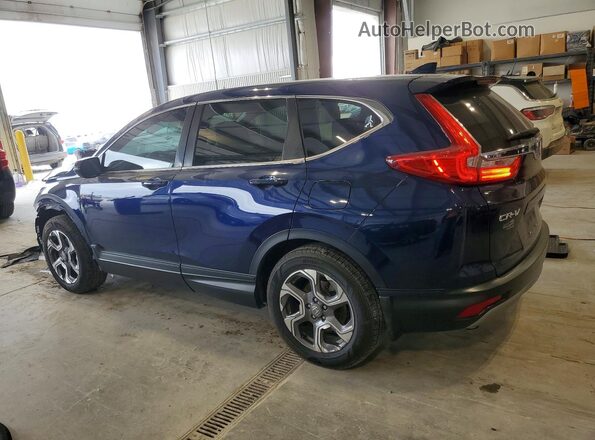 7FARW2H59KE013677 2019 HONDA CR-V Blue Rear left