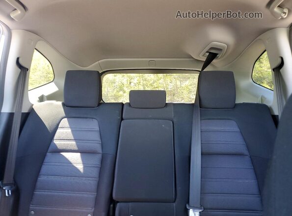 7FARW2H59KE059283 2019 HONDA CR-V White Հետևի նստատեղերի տեսք