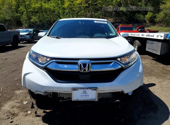 7FARW2H59KE059283 2019 HONDA CR-V White Դիմացի տեսք