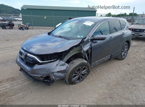 7FARW2H59ME018865 2021 HONDA CR-V Gray Передня ліва чверть