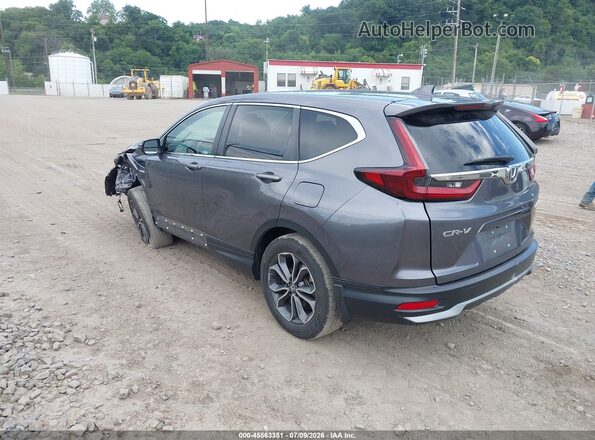7FARW2H59ME018865 2021 HONDA CR-V Gray Задня ліва чверть