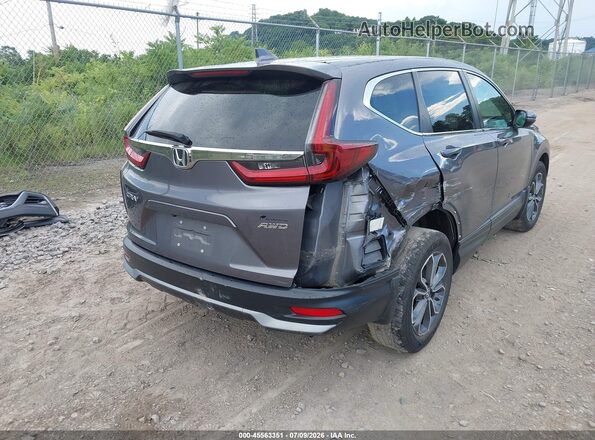 7FARW2H59ME018865 2021 HONDA CR-V Gray Задня права чверть