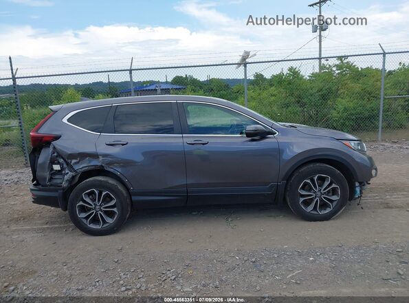 7FARW2H59ME018865 2021 HONDA CR-V Gray Панорамний вид салону 360°