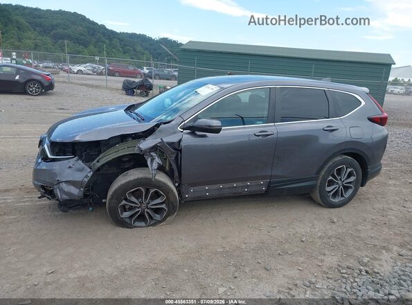 7FARW2H59ME018865 2021 HONDA CR-V Gray 