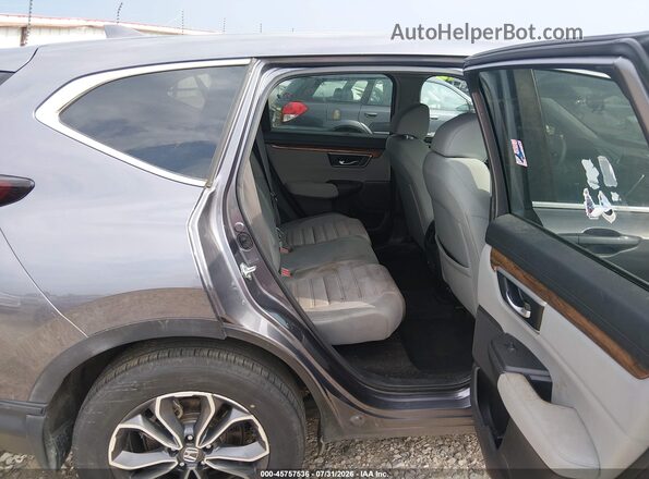 7FARW2H59NE008905 2022 HONDA CR-V Gray Вид наклейки з VIN-кодом