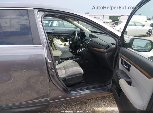 7FARW2H59NE008905 2022 HONDA CR-V Gray Вид салону спереду