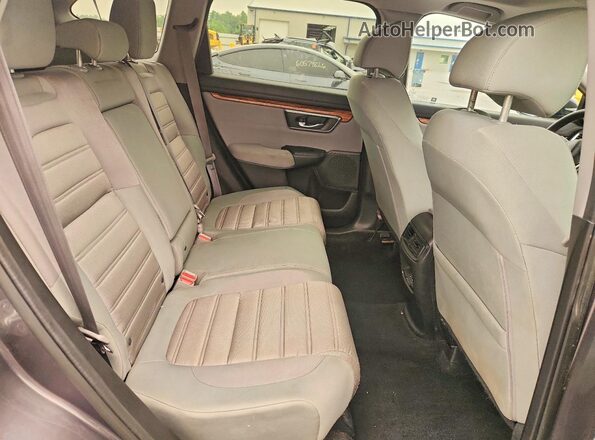 7FARW2H5XJE015663 2018 HONDA CR-V Gray უკანა სავარძლების ხედი