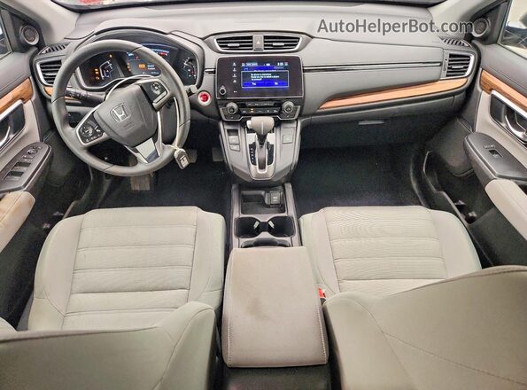 7FARW2H5XJE015663 2018 HONDA CR-V Gray წინა პანელის ხედი