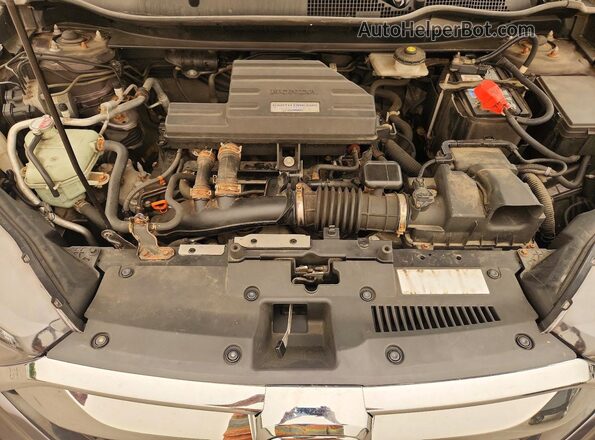 7FARW2H5XJE015663 2018 HONDA CR-V Gray უკანა სალონის ხედი