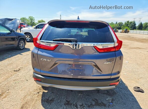 7FARW2H5XJE024248 2018 HONDA CR-V Gray უკანა ხედი