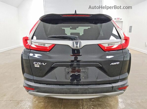 7FARW2H5XJE032589 2018 HONDA CR-V Black Հետևի տեսք