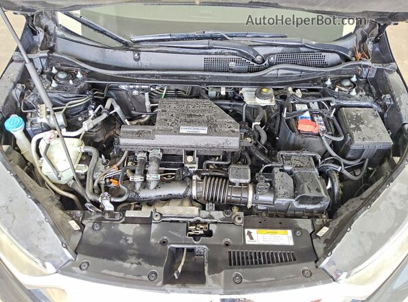 7FARW2H5XJE032589 2018 HONDA CR-V Black Շարժիչի բաժամունքի տեսք