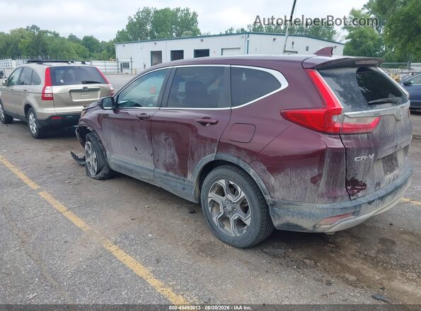 7FARW2H5XJE036433 2018 HONDA CR-V Бордовый Задняя левая четверть