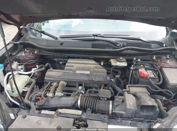 7FARW2H5XJE036433 2018 HONDA CR-V Бордовый Вид сзади