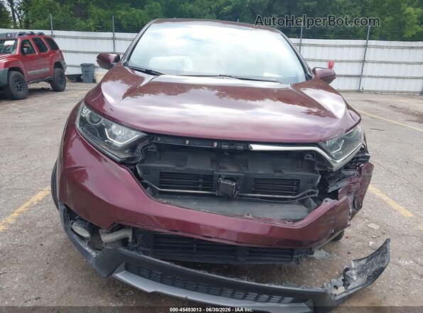 7FARW2H5XJE036433 2018 HONDA CR-V Бордовый Вид задней части салона