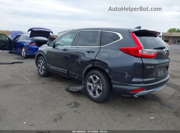 7FARW2H5XJE038926 2018 HONDA CR-V Gray Trasero izquierdo