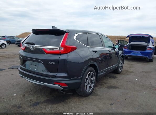 7FARW2H5XJE038926 2018 HONDA CR-V Gray Trasero derecho