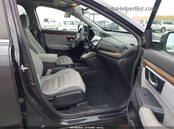 7FARW2H5XJE038926 2018 HONDA CR-V Gray Vista interior delantera