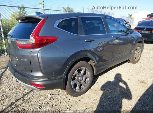 7FARW2H5XJE068301 2018 HONDA CR-V Серый Задняя правая четверть