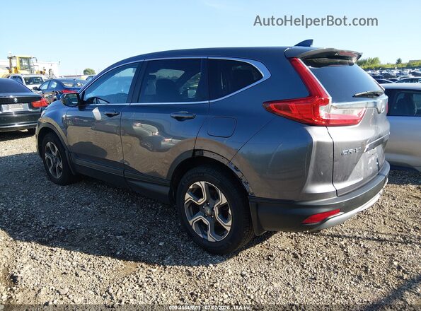 7FARW2H5XJE068301 2018 HONDA CR-V Серый Задняя левая четверть