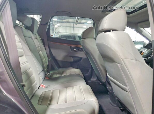 7FARW2H5XJE086796 2018 HONDA CR-V Gray Widok wnętrza z tyłu