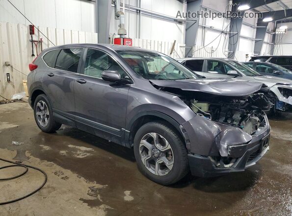 7FARW2H5XJE086796 2018 HONDA CR-V Gray Przód prawy