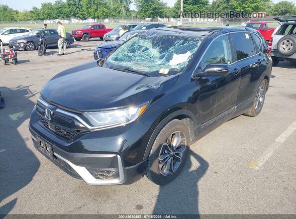 7FARW2H5XME013268 2021 HONDA CR-V Black Передня ліва чверть