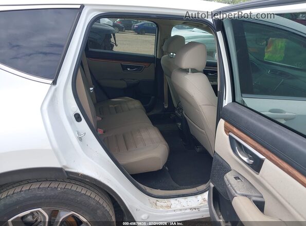 7FARW2H5XNE051777 2022 HONDA CR-V White Widok naklejki z numerem VIN