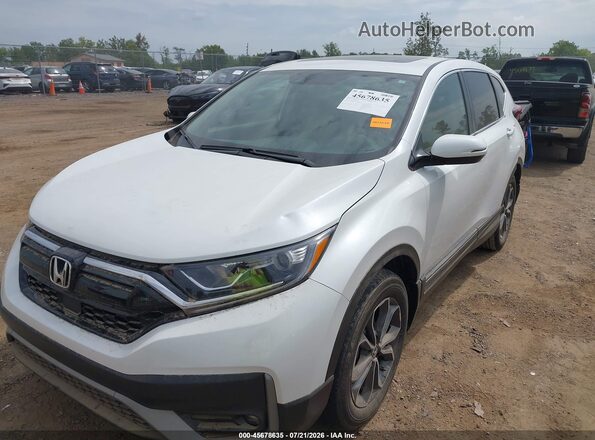 7FARW2H5XNE051777 2022 HONDA CR-V White Widok z przodu