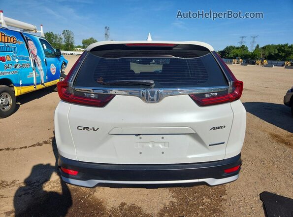 7FARW2H72ME033967 2021 HONDA CR-V White Вид ззаду