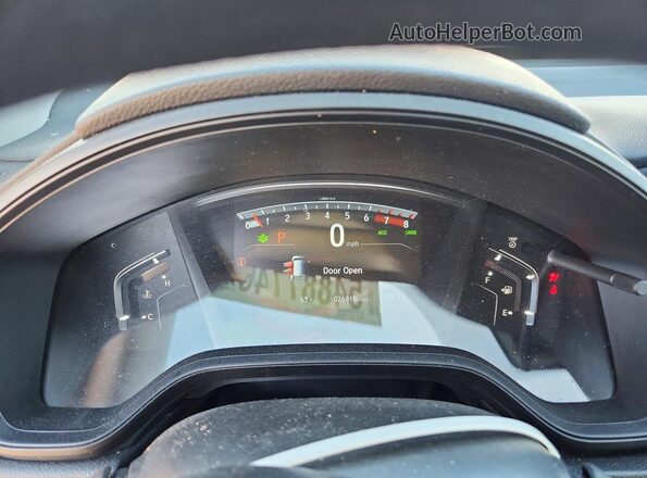 7FARW2H72ME033967 2021 HONDA CR-V White Вид щитка приладів