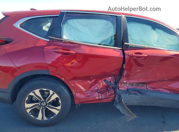 7FARW2H73ME032326 2021 HONDA CR-V Red უკანა სალონის ხედი