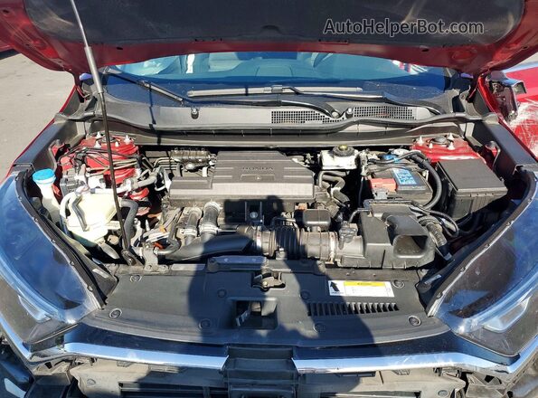 7FARW2H73ME032326 2021 HONDA CR-V Red ძრავის განყოფილების ხედი