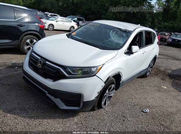 7FARW2H73ME035615 2021 HONDA CR-V Белый Передняя левая четверть