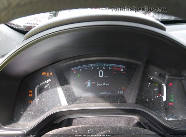 7FARW2H73ME035615 2021 HONDA CR-V Белый Вид задних сидений