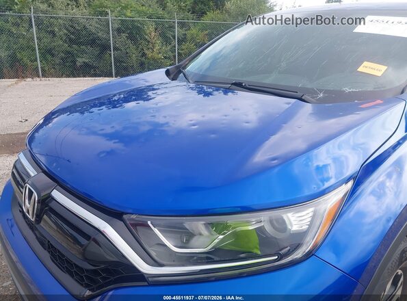 7FARW2H74NE018856 2022 HONDA CR-V Blue Front view