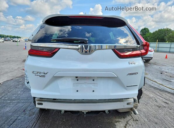 7FARW2H76ME023782 2021 HONDA CR-V White Rear view