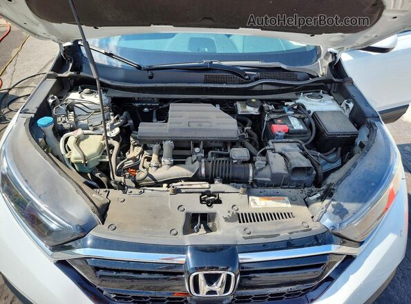7FARW2H76ME023782 2021 HONDA CR-V White Engine compartment view