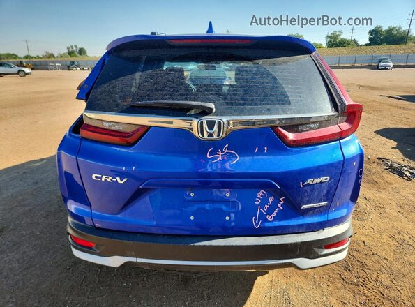 7FARW2H76NE018812 2022 HONDA CR-V Blue უკანა ხედი