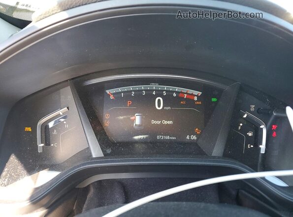 7FARW2H77ME029395 2021 HONDA CR-V Silver Widok zestawu wskaźników