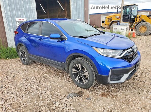 7FARW2H78NE006824 2022 HONDA CR-V Blue წინა მარჯვენა