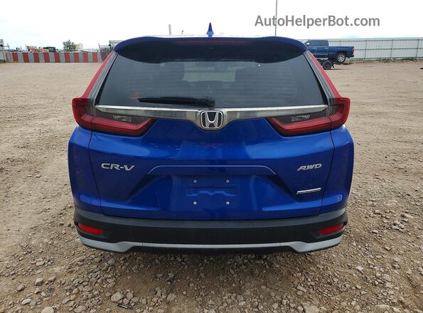 7FARW2H78NE006824 2022 HONDA CR-V Blue უკანა ხედი