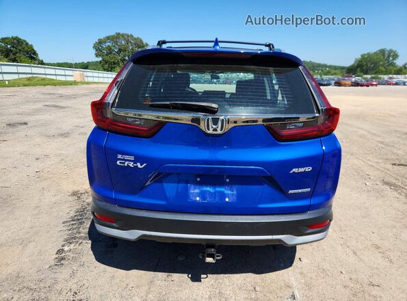 7FARW2H7XNE018828 2022 HONDA CR-V Синий Вид сзади