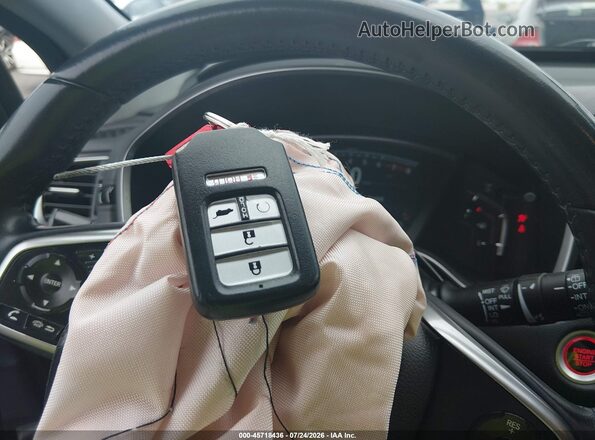 7FARW2H80JE038699 2018 HONDA CR-V Maroon Widok deski rozdzielczej
