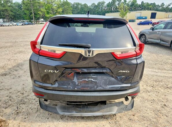 7FARW2H80JE042459 2018 HONDA CR-V Gray Widok z tyłu