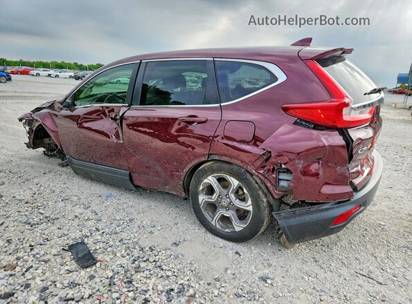 7FARW2H80KE032225 2019 HONDA CR-V Темно-бордовый Задняя левая четверть