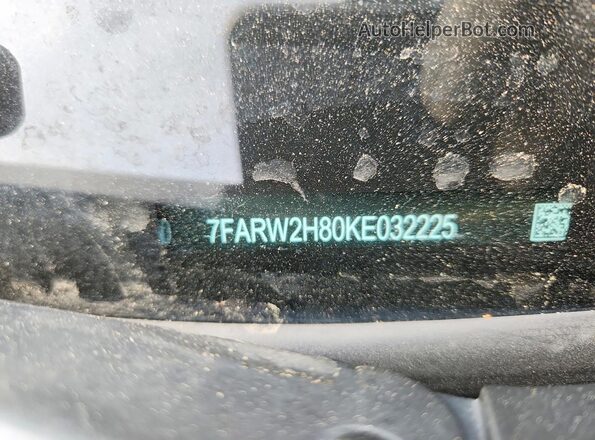 7FARW2H80KE032225 2019 HONDA CR-V Темно-бордовый Панорамный вид салона 360°
