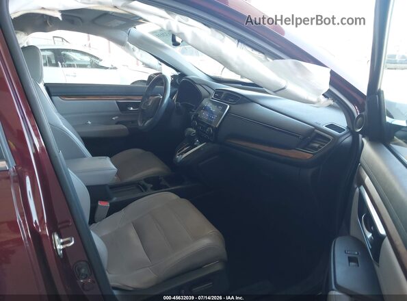 7FARW2H80KE060462 2019 HONDA CR-V Maroon Սալոնի դիմացի տեսք