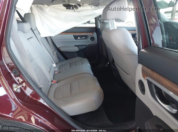 7FARW2H80KE060462 2019 HONDA CR-V Maroon VIN կոդի պիտակի տեսք